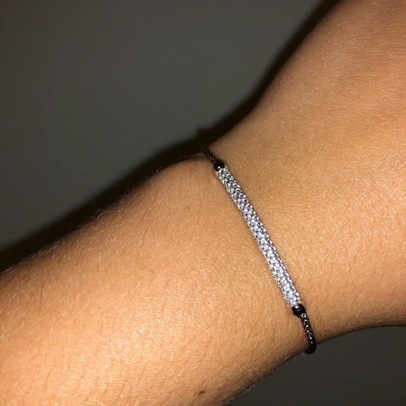 Diamond Adjustable Bracelet - Picture 4 of 7